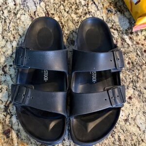 Birkenstock Black Double-Strap Sandals